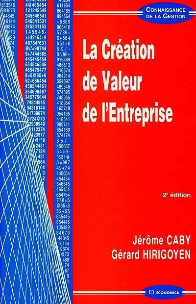 La création de valeur de l'entreprise