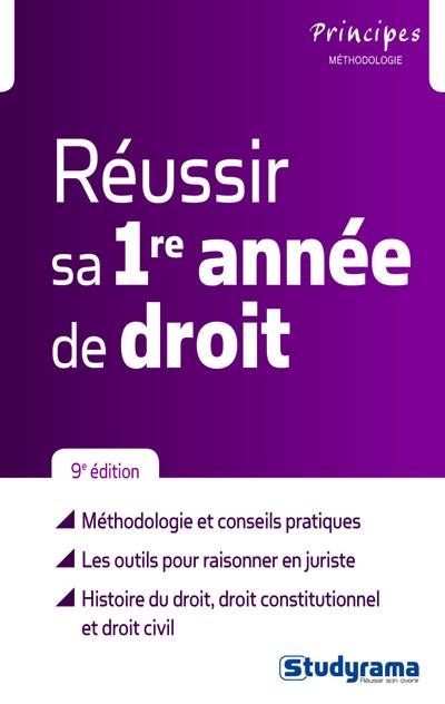 Réussir sa première année de droit