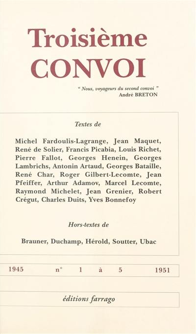 Troisième convoi