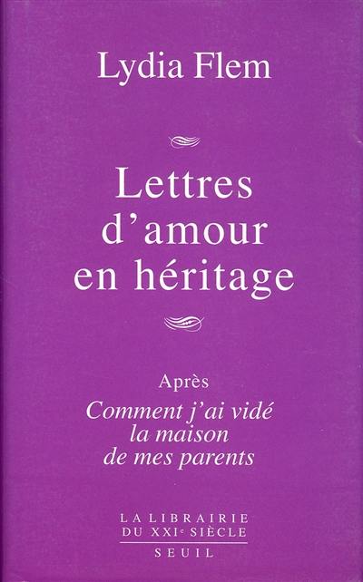 Lettres d'amour en héritage