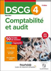 DSCG 4, comptabilité et audit : manuel & corrigés : 2025-2026