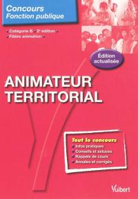 Animateur territorial : filière animation, catégorie B