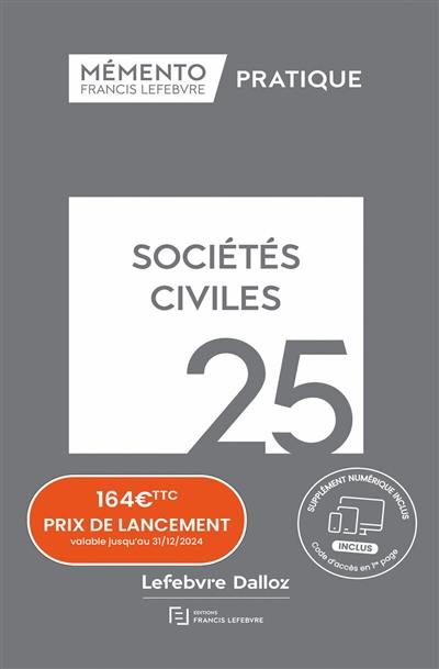 Sociétés civiles 2025