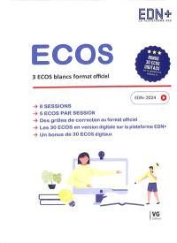 Ecos : 6 Ecos blancs format officiel : EDN+ 2024