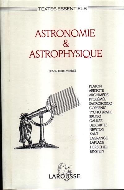 Astronomie et astrophysique