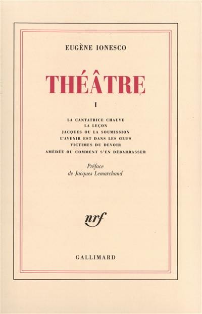 Théâtre. Vol. 1