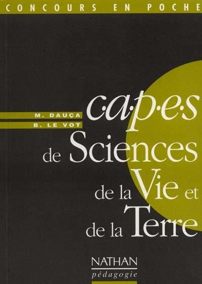 CAPES de sciences de la vie et de la terre