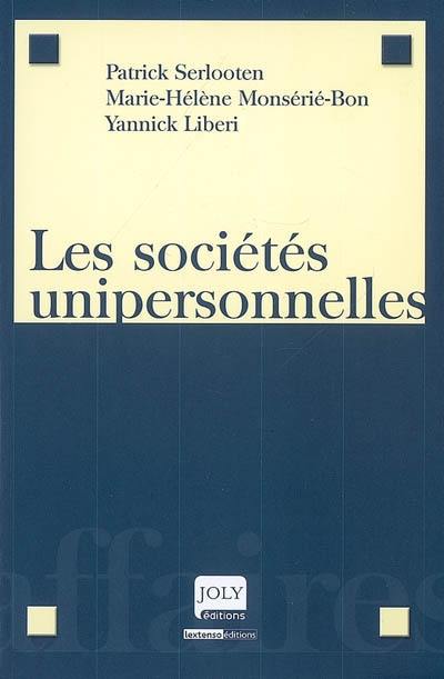 Les sociétés unipersonnelles