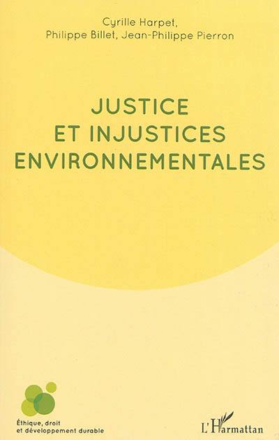 Justice et injustices environnementales