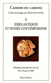 Idées antiques et pensée contemporaine