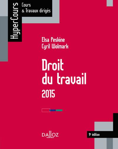 Droit du travail : 2015