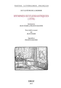 Hymnes ecclésiastiques (1578)