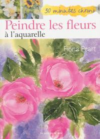 Peindre les fleurs à l'aquarelle