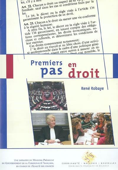 Premiers pas en droit