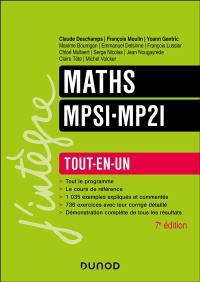 Maths MPSI, MP2I : tout-en-un