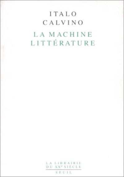 La machine littérature