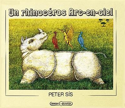 Un rhinocéros arc-en-ciel