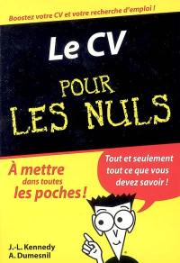 Le CV pour les nuls