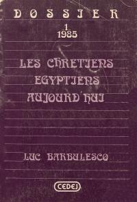 Les Chrétiens égyptiens aujourd'hui : éléments de discours