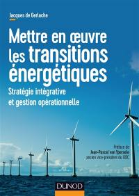 Mettre en oeuvre les transitions énergétiques : stratégie intégrative et gestion opérationnelle