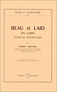 Beau et laid en latin : étude de vocabulaire