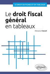 Le droit fiscal général en tableaux