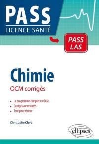 Chimie : QCM corrigés : Pass LAS