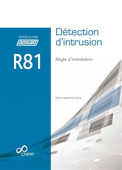 Détection d'intrusion : règle d'installation