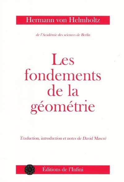 Les fondements de la géométrie