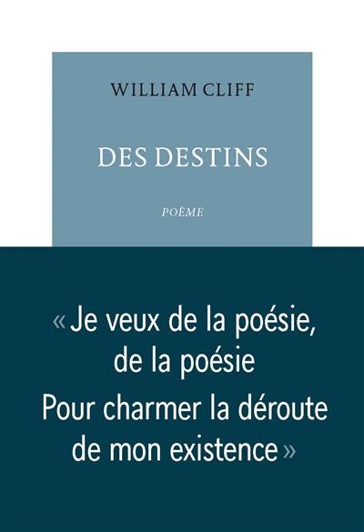 Des destins : poème