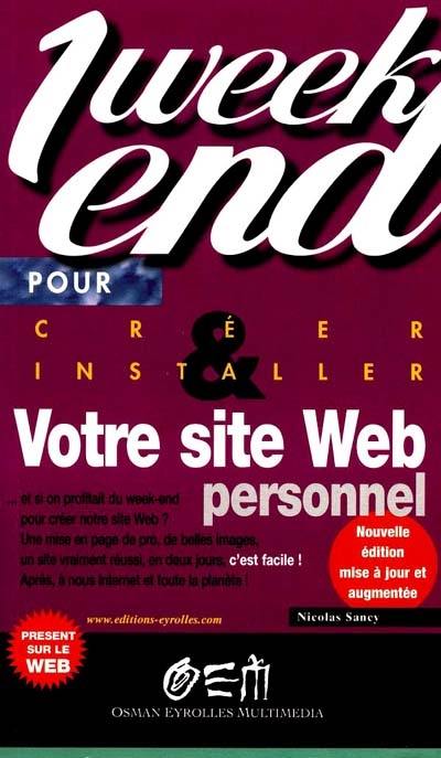 Créer et installer son site Web personnel