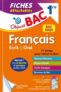 Français écrit + oral 1re : bac 2023