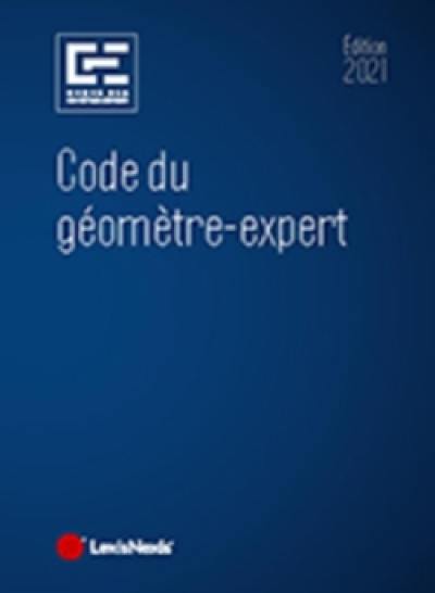 Code du géomètre-expert 2021