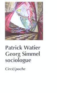 Georg Simmel sociologue