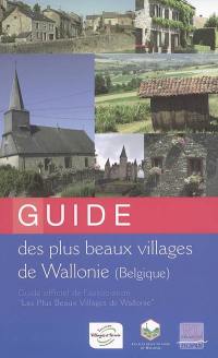 Guide des plus beaux villages de Wallonie