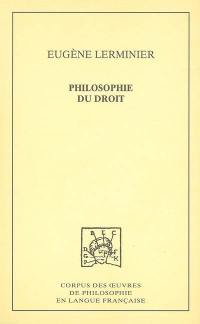 Philosophie du droit