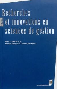 Recherches et innovations en sciences de gestion