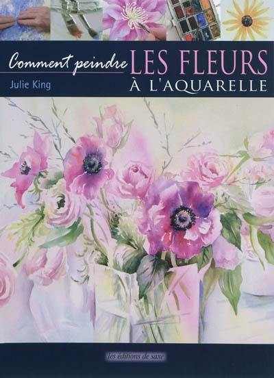 Les fleurs à l'aquarelle