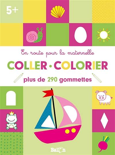 Coller, colorier, 5+ : plus de 290 gommettes