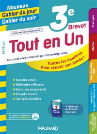 Tout en un brevet 3e, 14-15 ans : toutes les matières pour réussir son année !