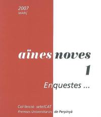 Aïnes noves, n° 1. Enquestes sociolingüistiques a la Catalunya Nord