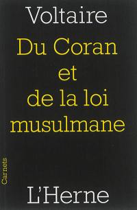 Du Coran et de la loi musulmane