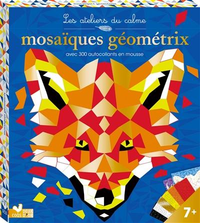 Mosaïques géométrix : avec 300 autocollants en mousse