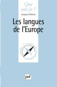 Les langues de l'Europe