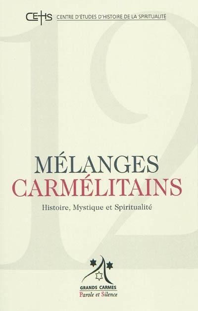 Mélanges carmélitains, n° 12