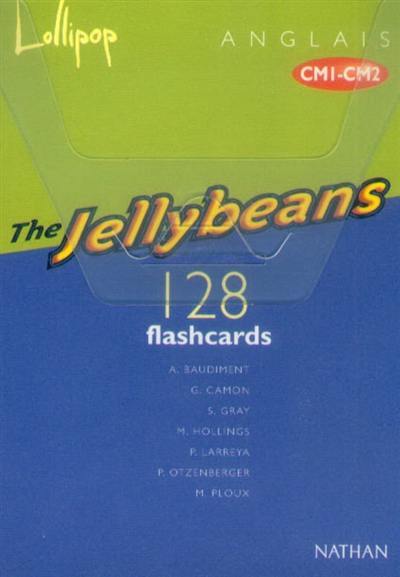 Lollypop, anglais, CM1-CM2 : the Jellybeans : 128 flashcards