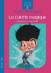 La culotte magique : fin CP, CE1 : fichier ressource