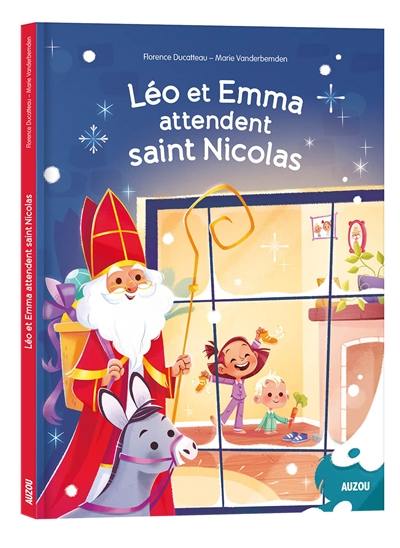 Léo et Emma attendent saint Nicolas