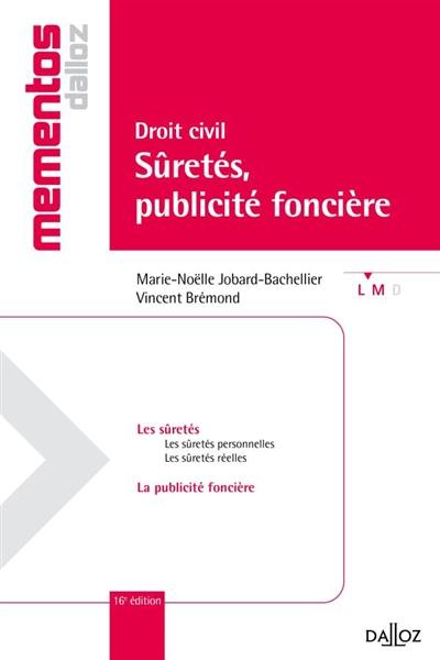 Droit civil : sûretés, publicité foncière