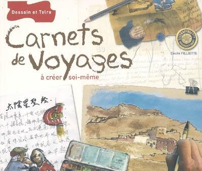 Carnets de voyages à créer soi-même